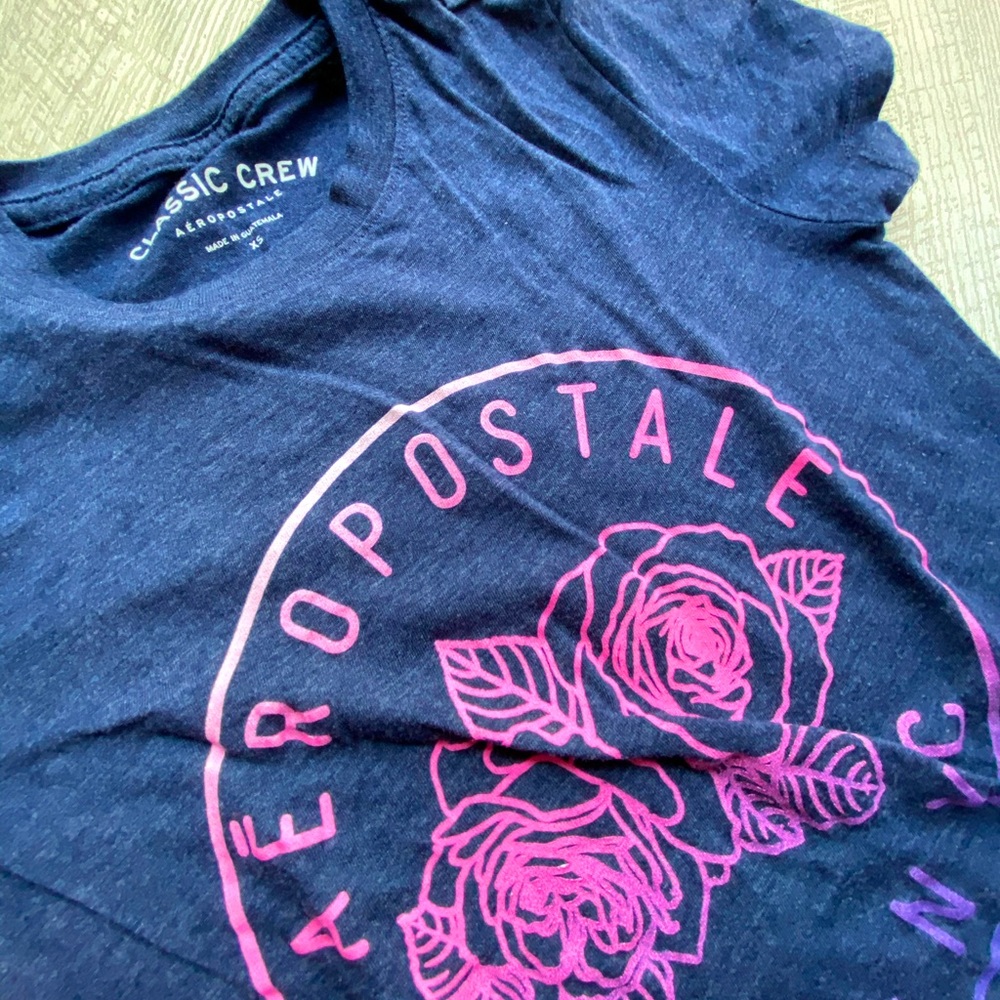 💗AEROPOSTALE Blue/Pink Women’s Shirt💗